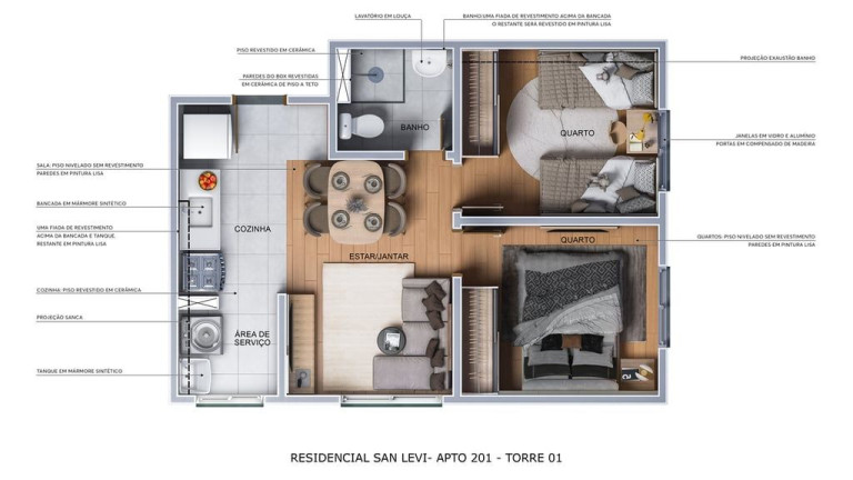 Imagem Apartamento com 2 Quartos à Venda, 40 m² em Vila João Ramalho - Santo André Imagem Apartamento com 2 Quartos à Venda, 40 m² em Vila João Ramalho - Santo André