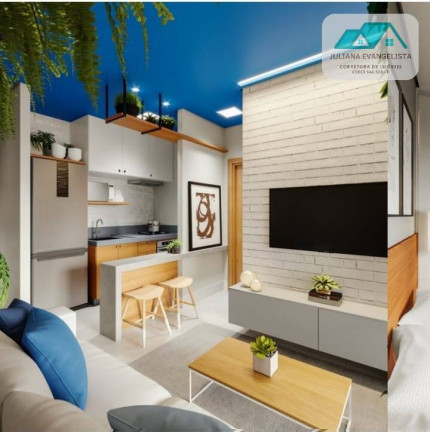 Imagem Loft com 1 Quarto à Venda, 39 m² em Praia Das Palmeiras - Caraguatatuba