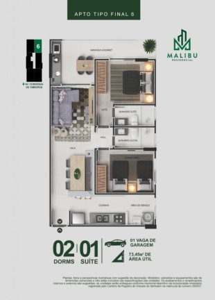 Imagem Apartamento com 2 Quartos à Venda, 73 m² em Centro - Itanhaém Imagem Apartamento com 2 Quartos à Venda, 73 m² em Centro - Itanhaém