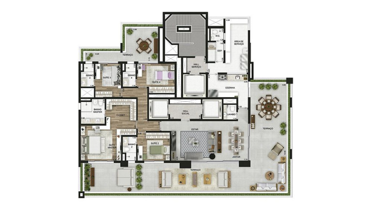 Imagem Apartamento com 3 Quartos à Venda, 208 m² em Jardim Paulista - São Paulo Imagem Apartamento com 3 Quartos à Venda, 208 m² em Jardim Paulista - São Paulo