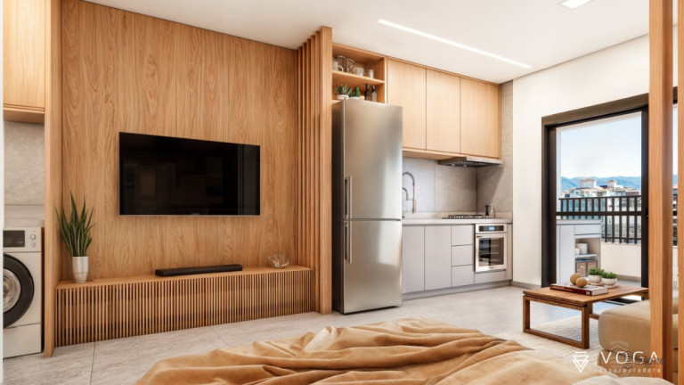 Imagem Apartamento com 1 Quarto à Venda, 37 m² em Perequê Açu - Ubatuba