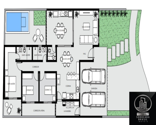 Imagem Casa com 3 Quartos à Venda, 262 m² em Parque Ibiti Reserva - Sorocaba Imagem Casa com 3 Quartos à Venda, 262 m² em Parque Ibiti Reserva - Sorocaba