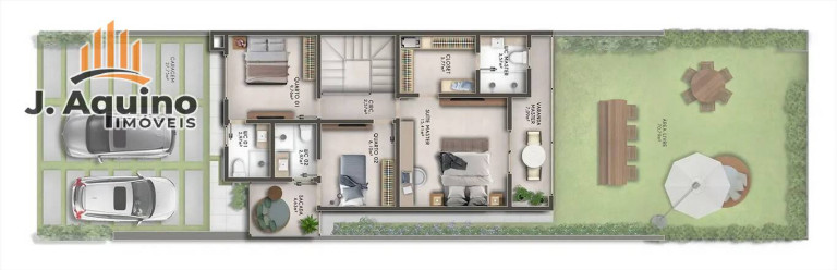 Casa de Condomínio com 4 Quartos à Venda,  em Pedra - Eusébio