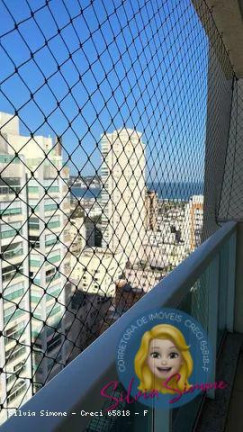 Apartamento com 3 Quartos para Alugar, 118 m² em Enseada - Guarujá