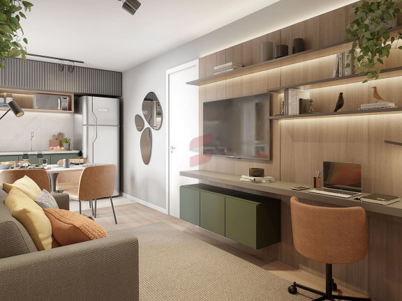 Imagem Apartamento com 2 Quartos à Venda, 44 m² em Vargem Grande - Pinhais Imagem Apartamento com 2 Quartos à Venda, 44 m² em Vargem Grande - Pinhais
