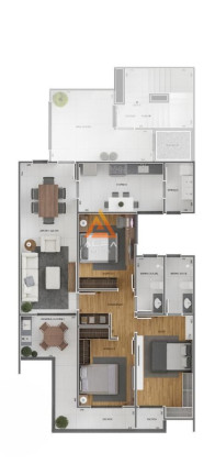 Imagem Apartamento com 3 Quartos à Venda, 105 m² Imagem Apartamento com 3 Quartos à Venda, 105 m²