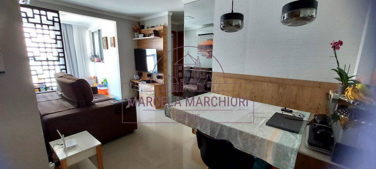 Apartamento com 2 Quartos à Venda, 60 m² em Praia De Itaparica - Vila Velha