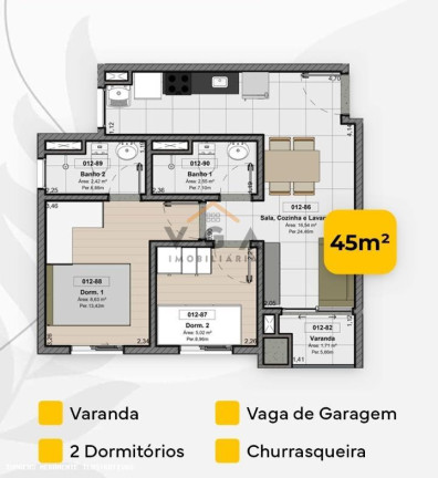 Imagem Imóvel com 2 Quartos à Venda, 45 m² em Vila Matilde - São Paulo Imagem Imóvel com 2 Quartos à Venda, 45 m² em Vila Matilde - São Paulo