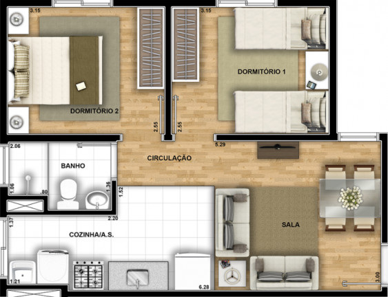 Imagem Apartamento com 2 Quartos à Venda, 43 m² em Loteamento Residencial Campina Verde - Campinas Imagem Apartamento com 2 Quartos à Venda, 43 m² em Loteamento Residencial Campina Verde - Campinas