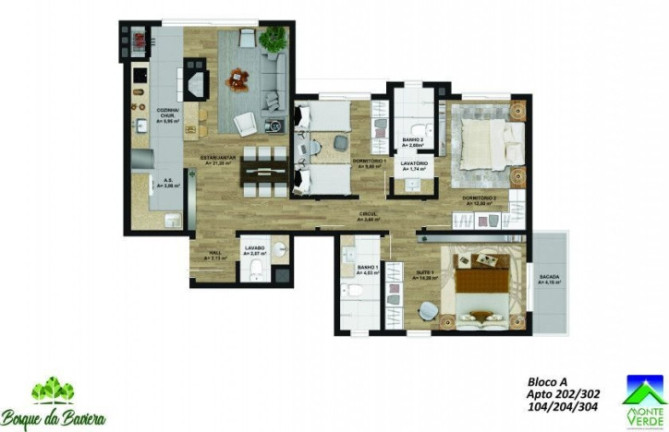 Imagem Apartamento com 3 Quartos à Venda, 321 m² em Bavária - Gramado Imagem Apartamento com 3 Quartos à Venda, 321 m² em Bavária - Gramado
