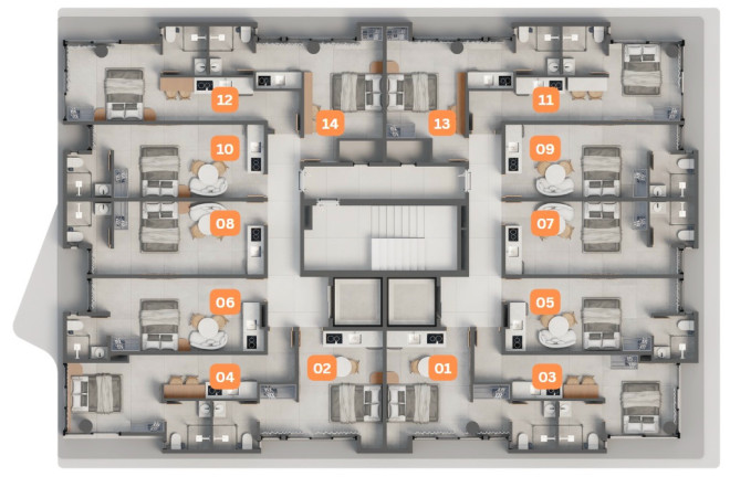 Imagem Imóvel com 1 Quarto à Venda, 26 m² em Cabo Branco - João Pessoa Imagem Imóvel com 1 Quarto à Venda, 26 m² em Cabo Branco - João Pessoa