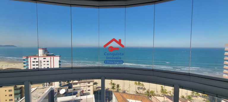 Apartamento com 3 Quartos à Venda, 150 m² em Ocian - Praia Grande