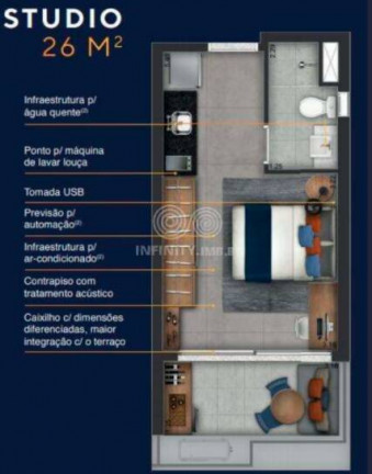 Imagem Apartamento com 1 Quarto à Venda, 27 m² em Vila Mariana - São Paulo Imagem Apartamento com 1 Quarto à Venda, 27 m² em Vila Mariana - São Paulo
