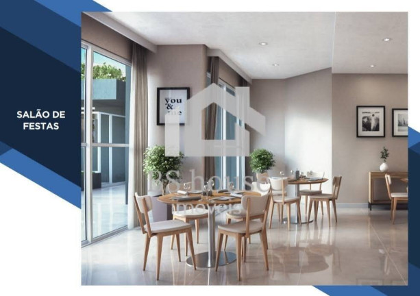 Imagem Apartamento com 2 Quartos à Venda, 53 m² em Vila Tibiriça - Santo André