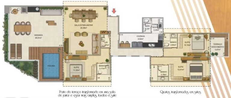 Imagem Imóvel com 2 Quartos à Venda, 172 m² em Recreio Dos Bandeirantes - Rio De Janeiro