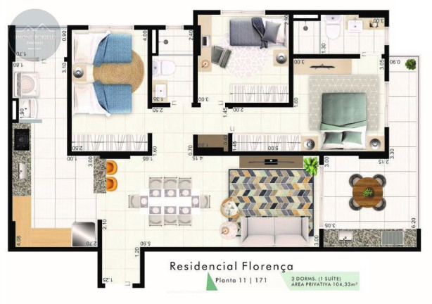 Imagem Apartamento com 2 Quartos à Venda, 81 m² em Aviação - Praia Grande