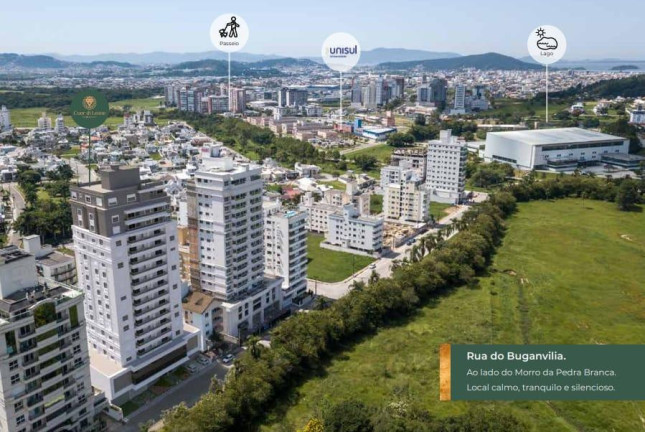 Imagem Imóvel com 3 Quartos à Venda, 87 m² em Pedra Branca - Palhoça