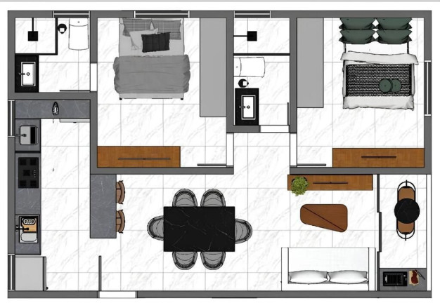 Imagem Apartamento com 3 Quartos à Venda, 76 m² em Bessa - João Pessoa Imagem Apartamento com 3 Quartos à Venda, 76 m² em Bessa - João Pessoa