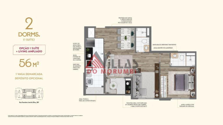 Imagem Apartamento com 3 Quartos à Venda, 91 m² em Vila Andrade - São Paulo Imagem Apartamento com 3 Quartos à Venda, 91 m² em Vila Andrade - São Paulo