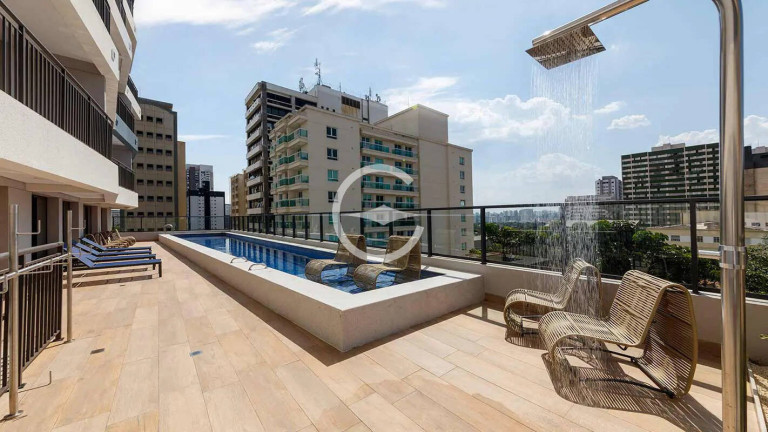 Imagem Apartamento com 1 Quarto à Venda, 45 m² em Santo Amaro - São Paulo