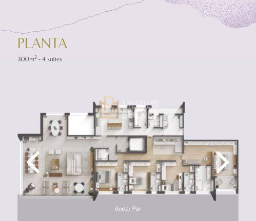 Imagem Apartamento com 4 Quartos à Venda, 303 m² em Jardim Das Colinas - São José Dos Campos Imagem Apartamento com 4 Quartos à Venda, 303 m² em Jardim Das Colinas - São José Dos Campos
