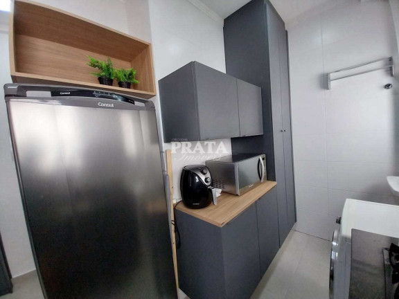 Imagem Apartamento com 1 Quarto para Alugar, 36 m² em José Menino - Santos Imagem Apartamento com 1 Quarto para Alugar, 36 m² em José Menino - Santos