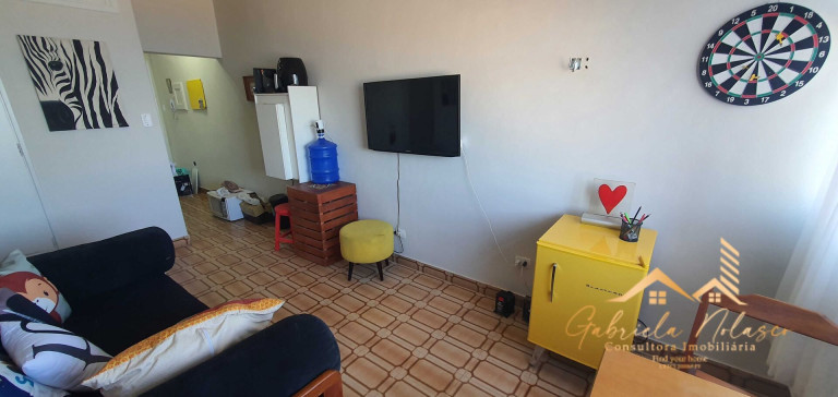 Imagem Kitnet com 1 Quarto para Alugar, 33 m² em José Menino - Santos Imagem Kitnet com 1 Quarto para Alugar, 33 m² em José Menino - Santos