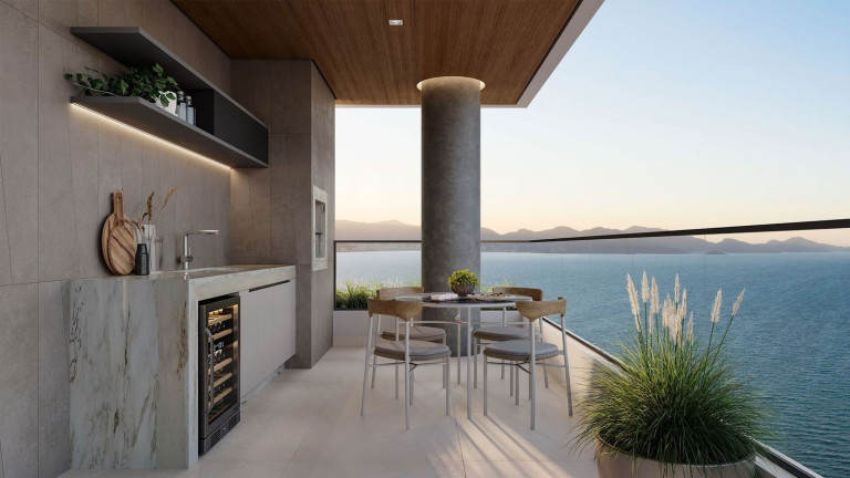 Imagem Apartamento com 3 Quartos à Venda, 149 m² em Perequê - Porto Belo