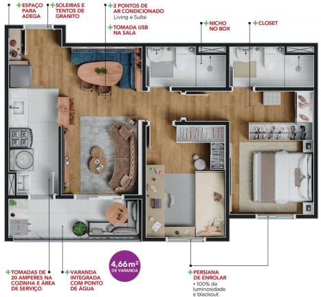 Imagem Apartamento com 2 Quartos à Venda, em São Bernardo - Campinas Imagem Apartamento com 2 Quartos à Venda, em São Bernardo - Campinas