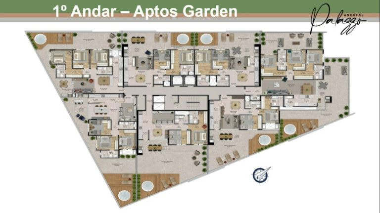 Imagem Apartamento com 2 Quartos à Venda, 107 m² em Kobrasol - São José