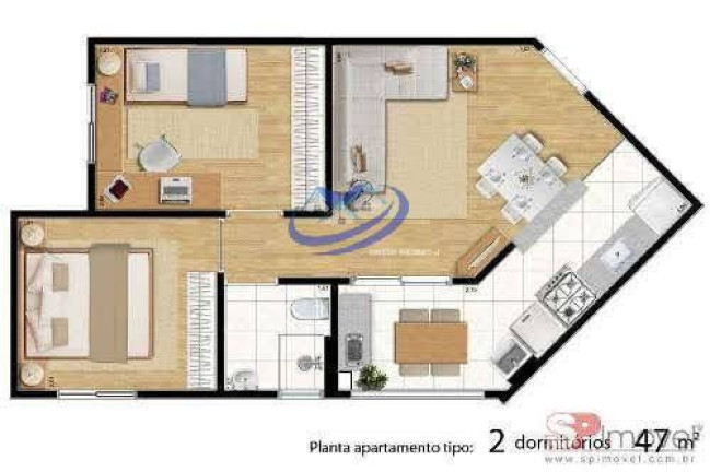 Imagem Apartamento com 2 Quartos à Venda, 50 m² em Vila Bela Vista (zona Norte) - São Paulo Imagem Apartamento com 2 Quartos à Venda, 50 m² em Vila Bela Vista (zona Norte) - São Paulo
