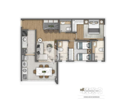 Imagem Apartamento com 2 Quartos à Venda, 76 m² em Vila Mariana - São Paulo Imagem Apartamento com 2 Quartos à Venda, 76 m² em Vila Mariana - São Paulo
