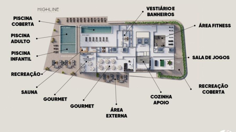 Imagem Apartamento com 3 Quartos à Venda, 125 m² em Jardim Polo Centro - Foz Do Iguaçu