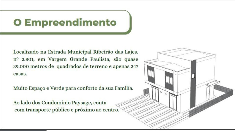 Casa à Venda,  em Residencial Jardins - Vargem Grande Paulista