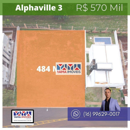 Imagem Terreno à Venda, 484 m² em Alphaville Iii - Ribeirão Preto Imagem Terreno à Venda, 484 m² em Alphaville Iii - Ribeirão Preto