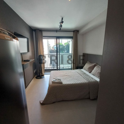 Imagem Apartamento com 1 Quarto à Venda ou Locação, 25 m² em Brooklin - São Paulo Imagem Apartamento com 1 Quarto à Venda ou Locação, 25 m² em Brooklin - São Paulo