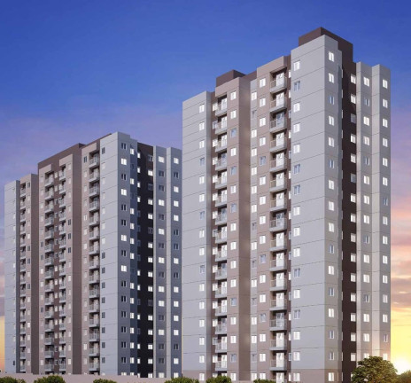 Apartamento com 2 Quartos à Venda, 37 m² em Terceira Divisão De Interlagos - São Paulo