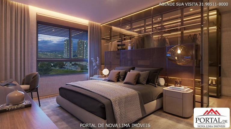 Imagem Apartamento com 4 Quartos à Venda, 199 m² em Vila Da Serra - Nova Lima