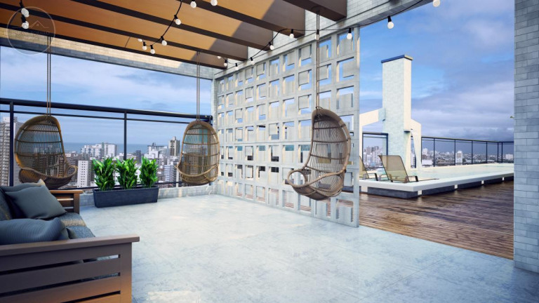 Imagem Apartamento com 2 Quartos à Venda, 90 m² em Guilhermina - Praia Grande