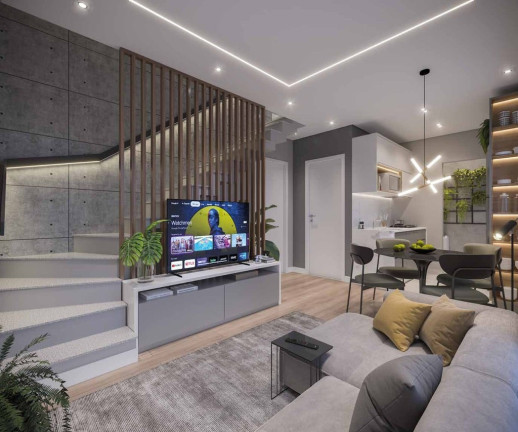 Imagem Imóvel com 2 Quartos à Venda, 54 m² em Bairro Alto - Curitiba Imagem Imóvel com 2 Quartos à Venda, 54 m² em Bairro Alto - Curitiba