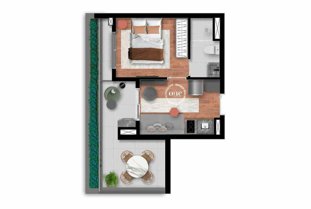 Imagem Apartamento com 1 Quarto à Venda, 35 m² em Moema - São Paulo Imagem Apartamento com 1 Quarto à Venda, 35 m² em Moema - São Paulo