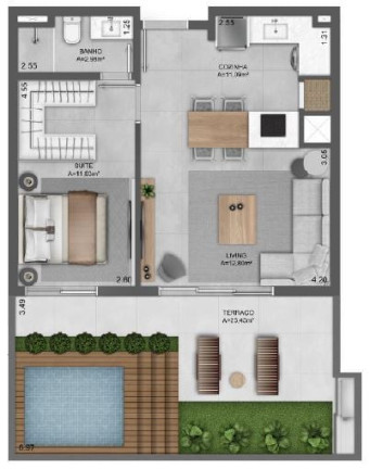 Imagem Apartamento com 2 Quartos à Venda, 81 m² em Mont Serrat - Porto Alegre Imagem Apartamento com 2 Quartos à Venda, 81 m² em Mont Serrat - Porto Alegre