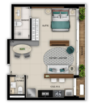 Imagem Apartamento com 2 Quartos à Venda, 74 m² em Setor Marista - Goiânia Imagem Apartamento com 2 Quartos à Venda, 74 m² em Setor Marista - Goiânia