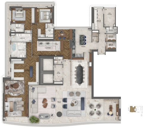 Imagem Imóvel com 4 Quartos à Venda, 515 m² em Jardim Guedala - São Paulo