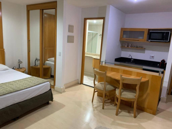 Imagem Apartamento com 1 Quarto para Alugar, 29 m² em Itaim Bibi - São Paulo Imagem Apartamento com 1 Quarto para Alugar, 29 m² em Itaim Bibi - São Paulo