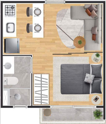 Imagem Apartamento com 1 Quarto à Venda, 33 m² em Butantã - São Paulo Imagem Apartamento com 1 Quarto à Venda, 33 m² em Butantã - São Paulo