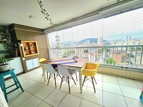 Imagem Apartamento com 3 Quartos à Venda, 111 m² em Encruzilhada - Santos Imagem Apartamento com 3 Quartos à Venda, 111 m² em Encruzilhada - Santos