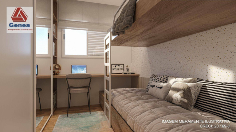 Imagem Apartamento com 2 Quartos à Venda, 47 m² em Fazenda Aya - Suzano