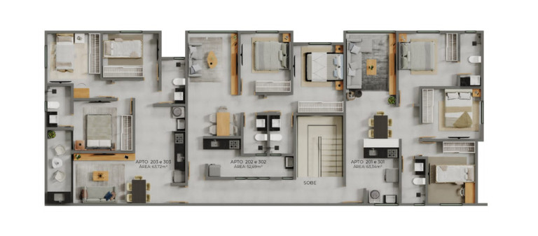 Imagem Apartamento com 2 Quartos à Venda, 45 m² em Cidade Dos Colibris - João Pessoa Imagem Apartamento com 2 Quartos à Venda, 45 m² em Cidade Dos Colibris - João Pessoa