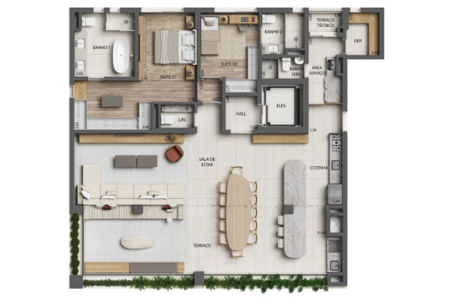 Imagem Cobertura com 3 Quartos à Venda, 392 m² em Moema - São Paulo